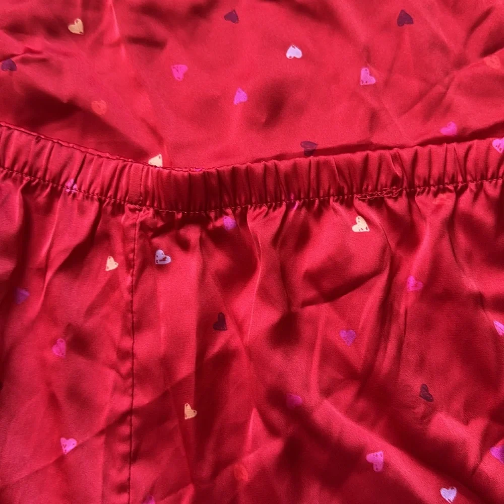 Stars Above’s Hearts Satin Cami Shorts Set - Picture 3 of 5